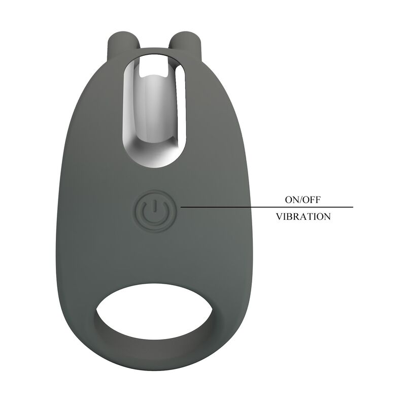 Bague Vibrante Rechargeable Stimulateur Lapin - Pretty Love