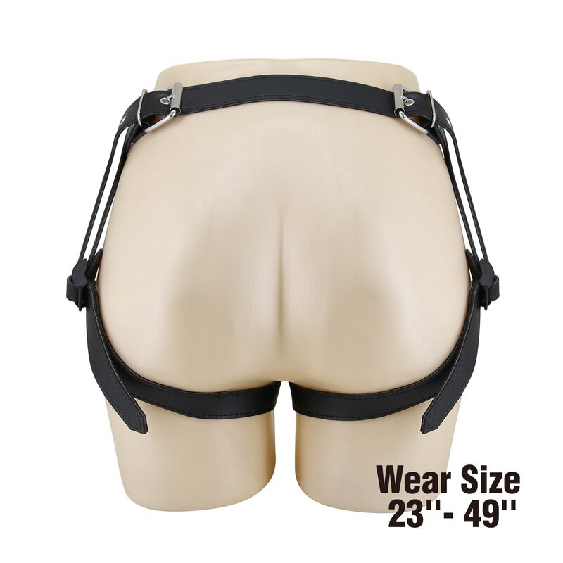 Slip Harnais Universel Bretelles Noires et Bleues - Harness Collection