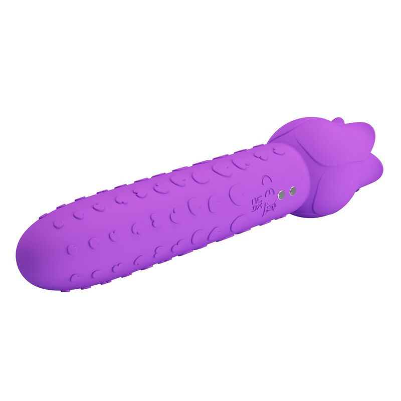 Vibromasseur Stimulateur Oral Clitoridien Dannell Violet - Pretty Love