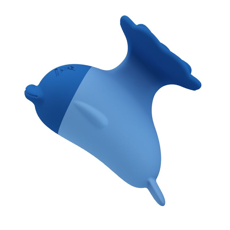 Mini Vibromasseur Rechargeable USB Dauphin - Pretty Love