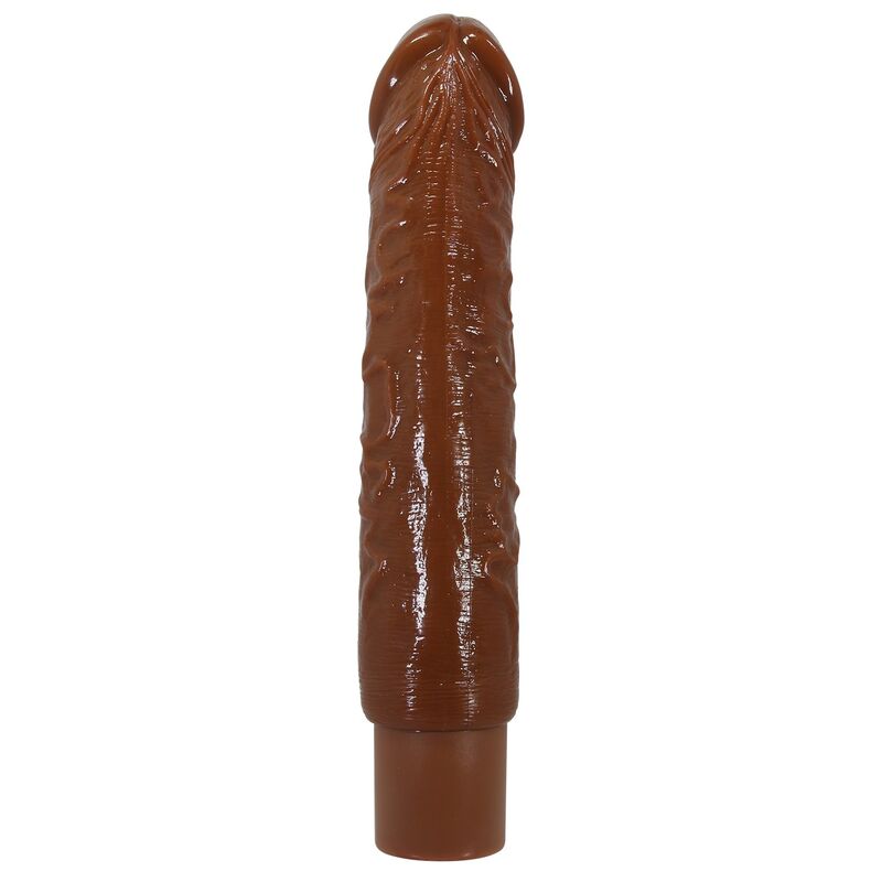 Vibromasseur Réaliste Duke 23,5 cm Marron - Pretty Love