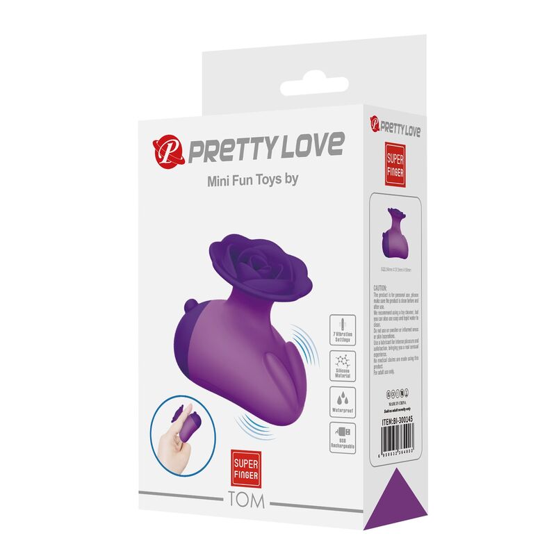 Stimulateur Clitoridien Lapin 7 Modes Violet - Pretty Love