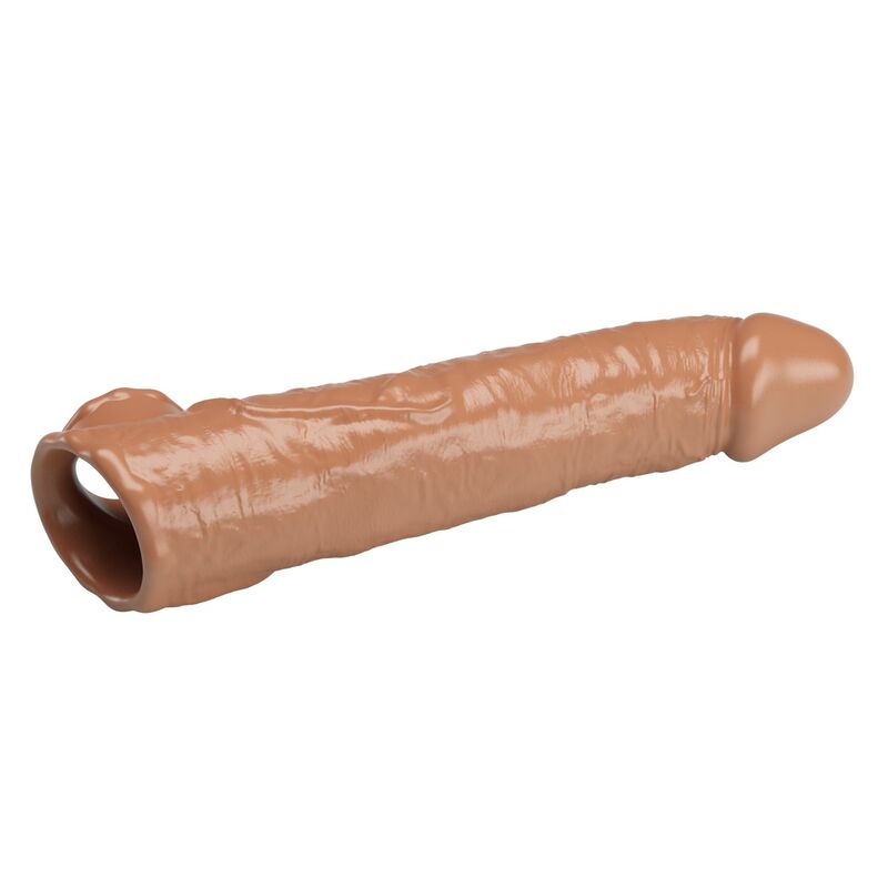 Manchon Extension Pénis Ajustable 26 cm Ø 4 cm Naturel - Pretty Love
