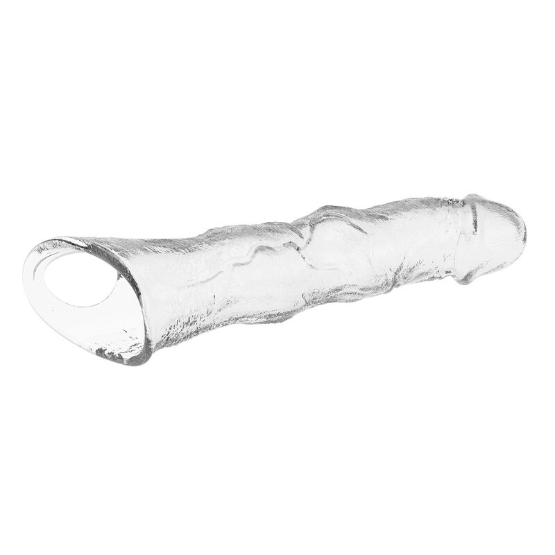 Manchon Extension Pénienne Ajustable 28 cm Transparent - Pretty Love