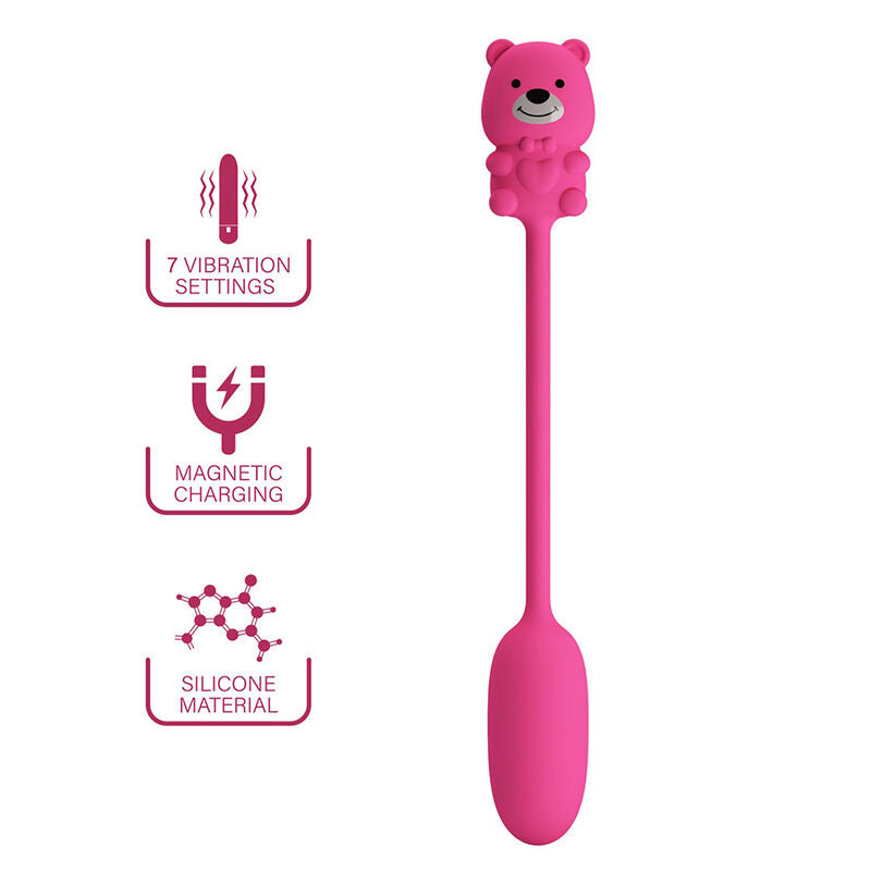 Vibromasseur Balle Olson Télécommande Filaire Rose - Pretty Love