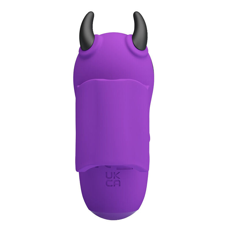 Stimulateur de Doigt Magic Devil Violet Rechargeable - Pretty Love