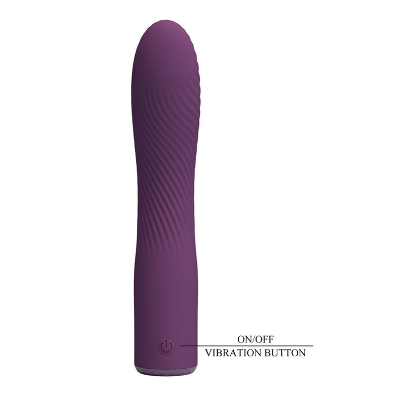 Vibromasseur Rechargeable Kissell 10 Fonctions Violet - Pretty Love