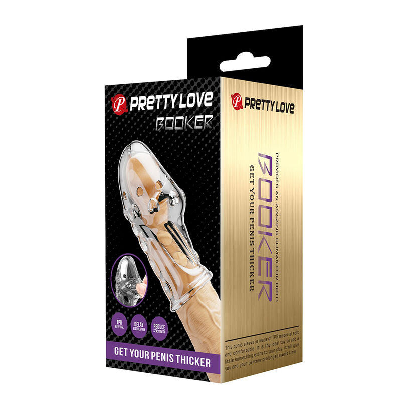 Manchon Pénis Rocker Transparent - Pretty Love