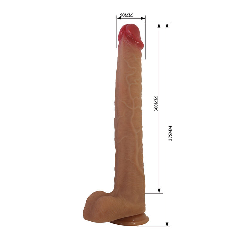 Gode Réaliste 37,6 cm avec Ventouse Extra-Large - Pretty Love