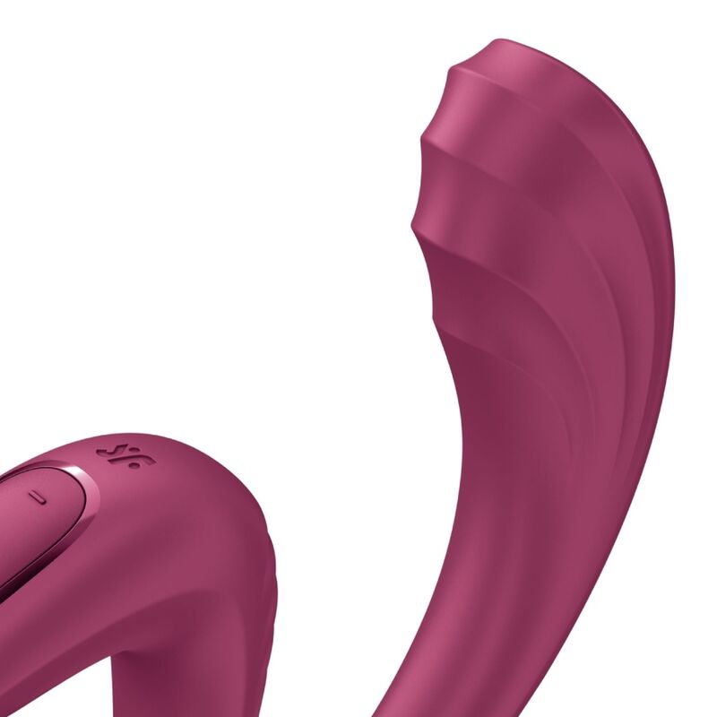 Vibromasseur Double Stimulation G For Goddess 3 Bordeaux - Satisfyer