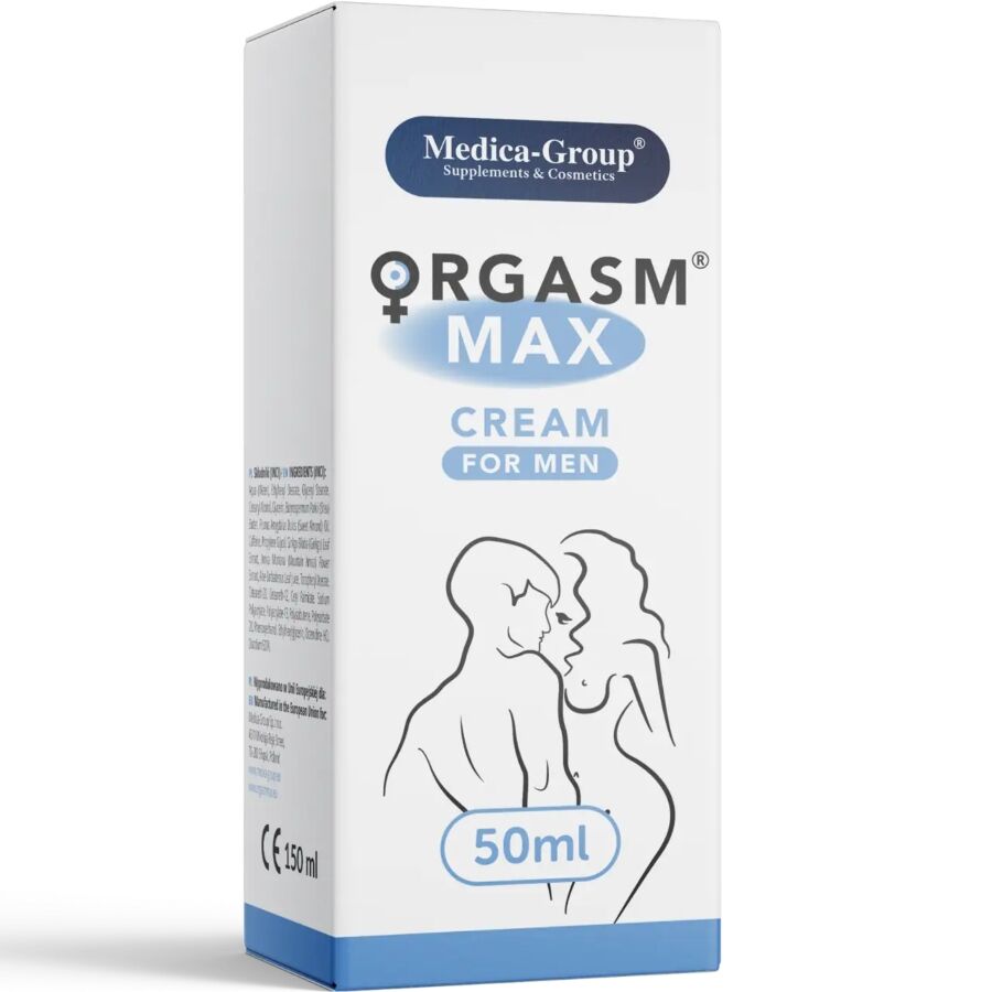 Crème Intime Orgasm Max Stimulante Homme 50 ml - Medica Group