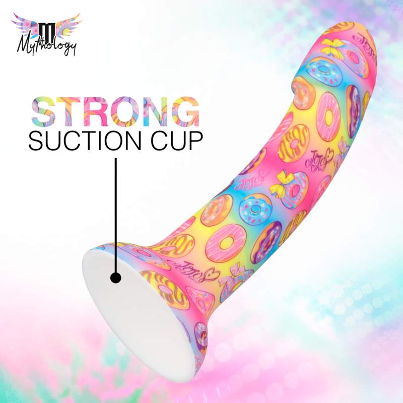 Gode Dildo Lyra 2 Silicone 19 cm Motif Donuts - Mythology