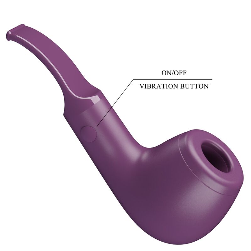 Stimulateur Tapoteur Pipe 10 Modes Violet - Pretty Love