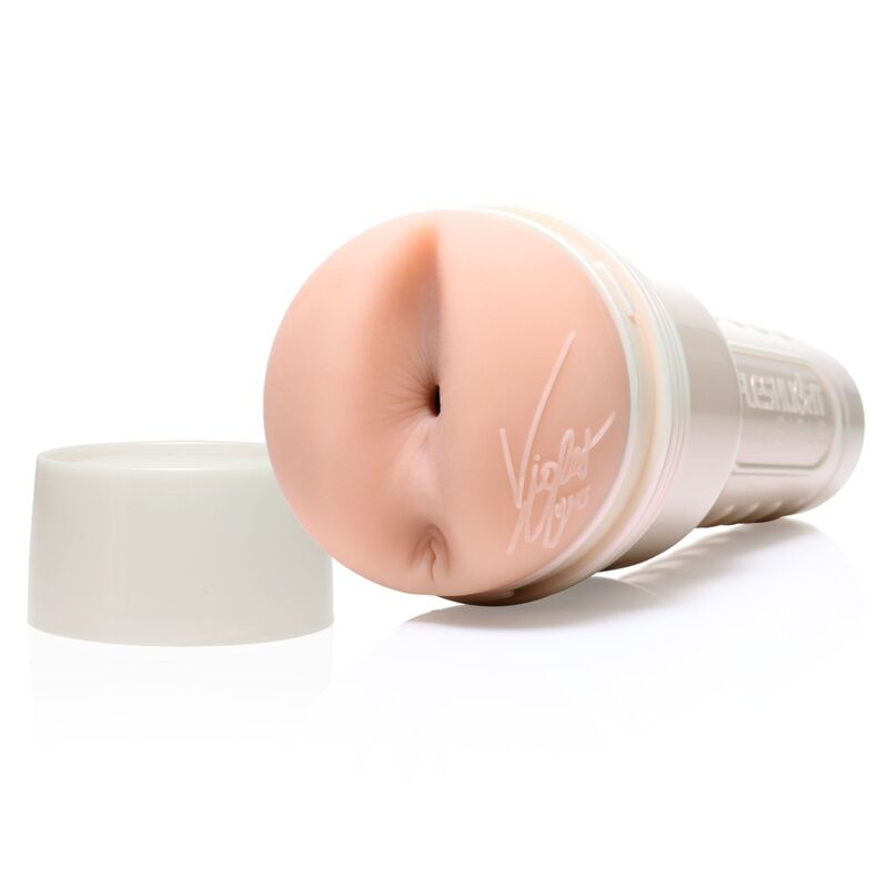 Masturbateur Anal Réaliste Violet Myers Ahegao 25 cm - Fleshlight Girls