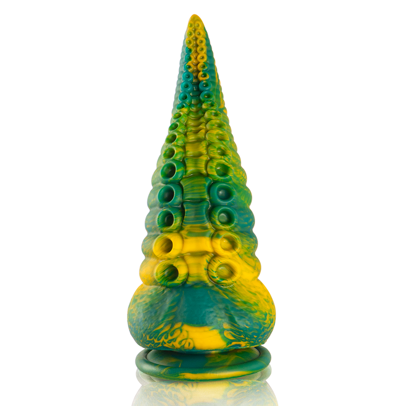 Gode Tentacule Cetus Vert Grande Taille 20,5 cm - Epic