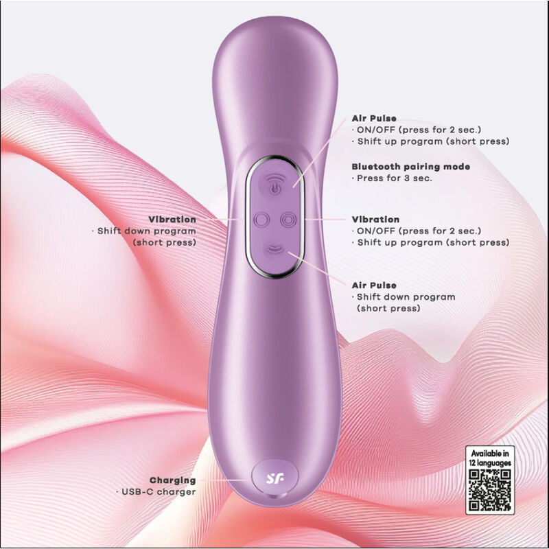 Stimulateur Clitoridien Pro 2 Génération 4 Améthyste - Satisfyer