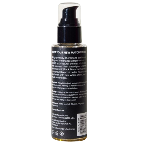 Huile Corporelle Phéromones Black Diamond 120 ml - Eye of Love