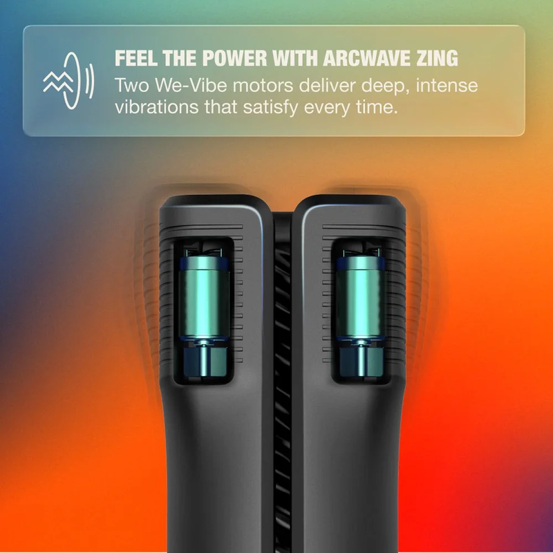 ARCWAVE - ZING STROKER MASCULIN VIBRANT À DOUBLE MOTEUR NOIR