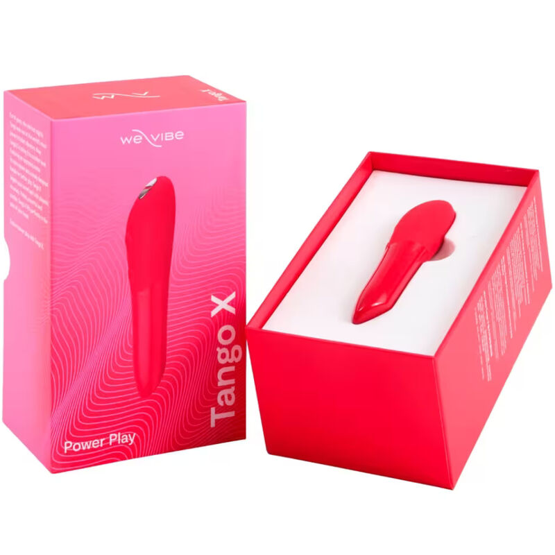 We-Vibe Tango X Vibromasseur Couple Télécommandé Rechargeable Rouge