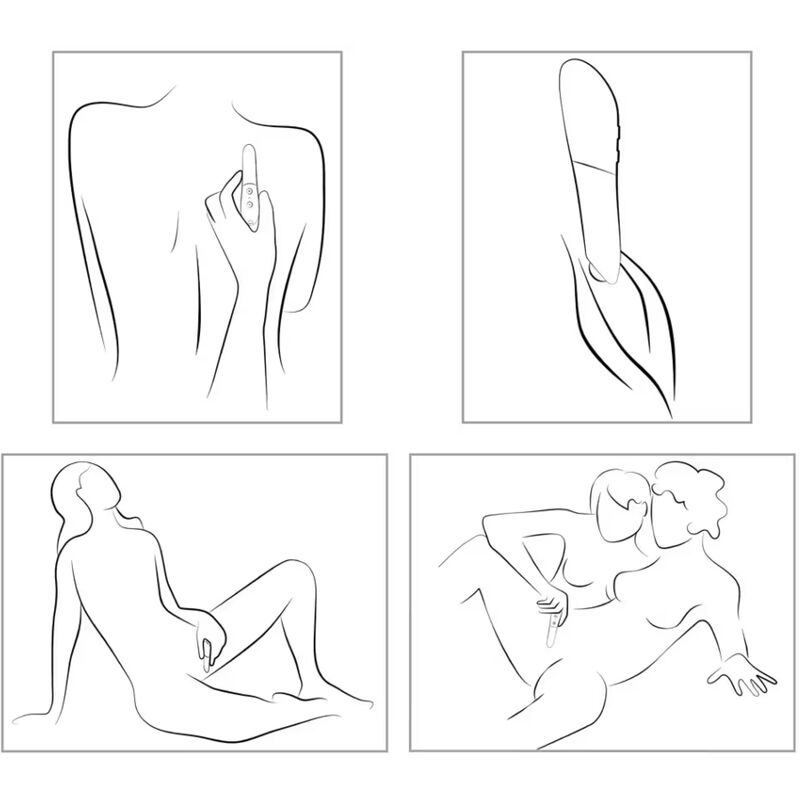 We-Vibe Tango X Vibromasseur Couple Télécommandé Rechargeable Rouge