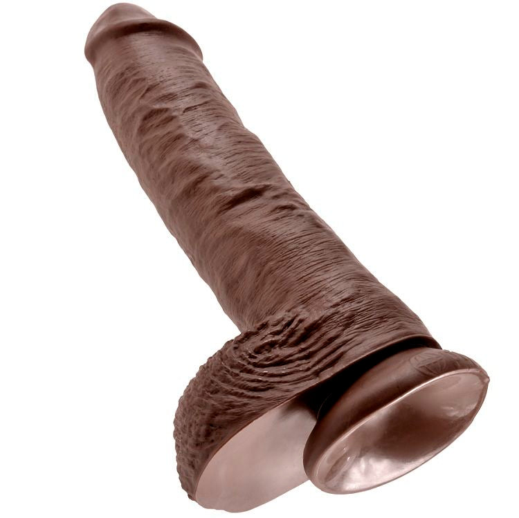 Gode Réaliste King Cock XL Ventouse Marron 25,4cm - Pipedream
