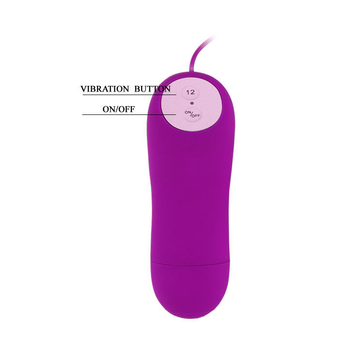 Baile - Stimulateur Doux Effet Peau de Pêche - Violet
