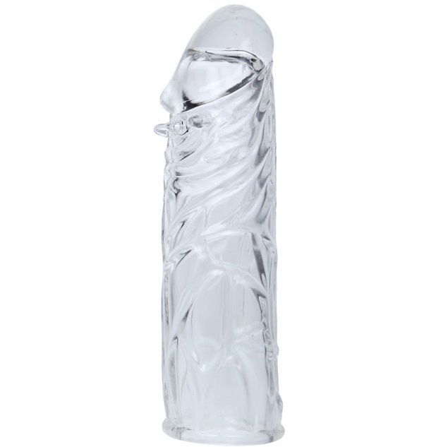 Baile - Gaine à Pénis en Silicone Crystal - 13 cm