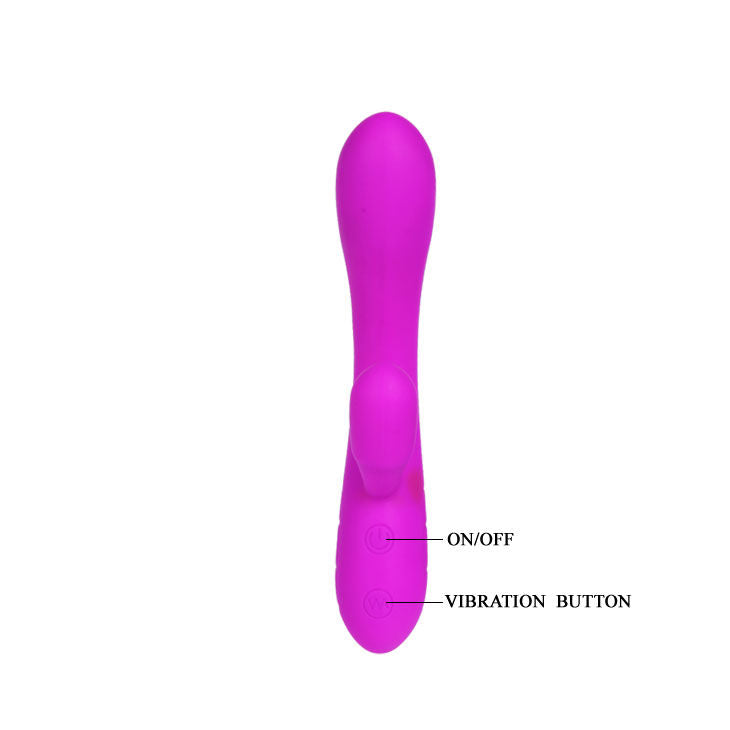 Vibrateur Rabbit Victor avec Stimulateur - Pretty Love