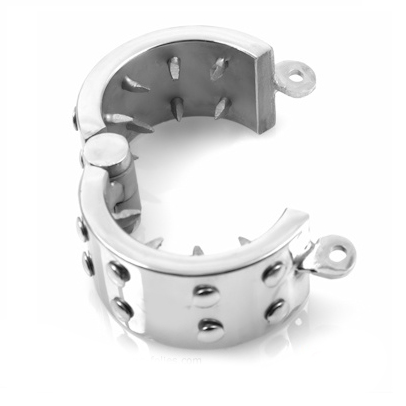 Anneau de chasteté anti-érection acier poli - Metal Hard - METAL HARD