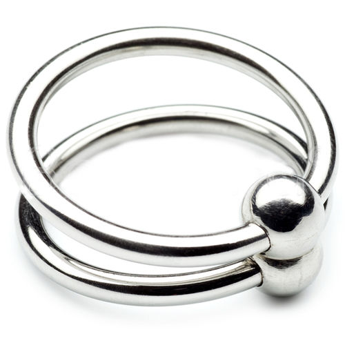 Cockring double anneau acier 30mm - Metal Hard - METAL HARD