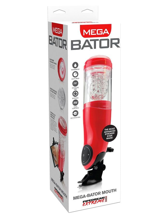 Masturbateur Vibrant Mega-Bator Automatique - Extreme Toyz
