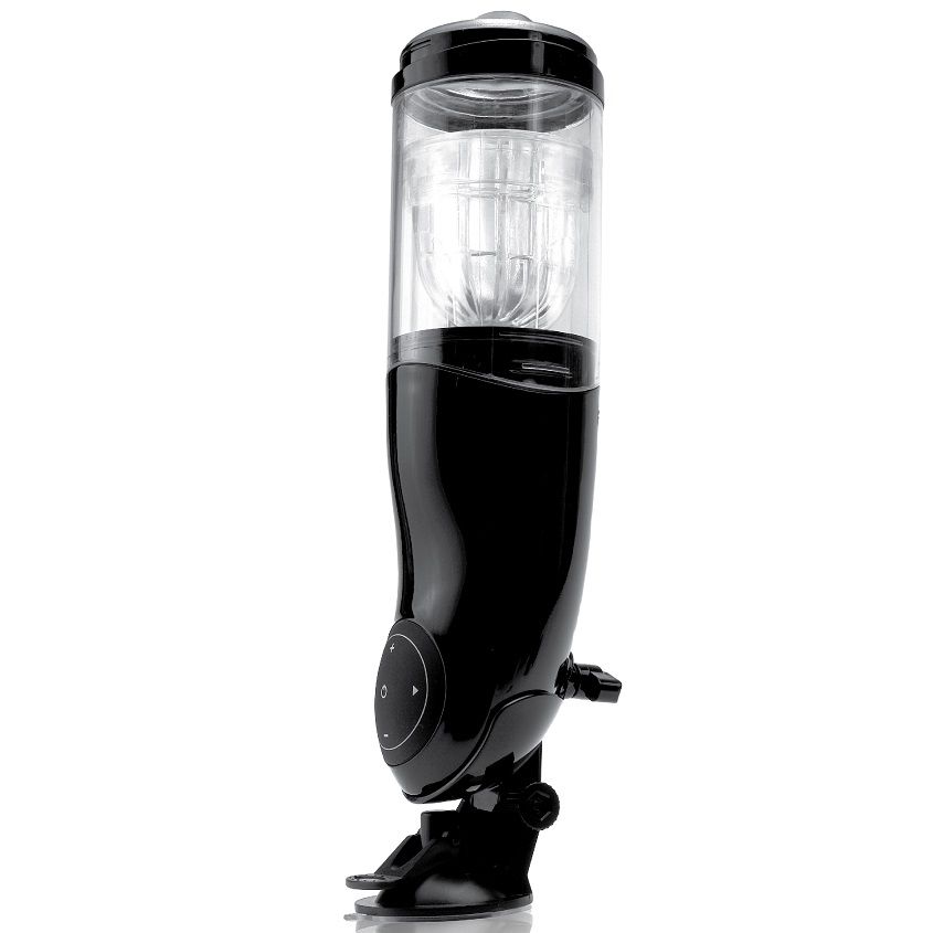 Masturbateur Masculin Mega-Bator Vibrant Noir - PDX
