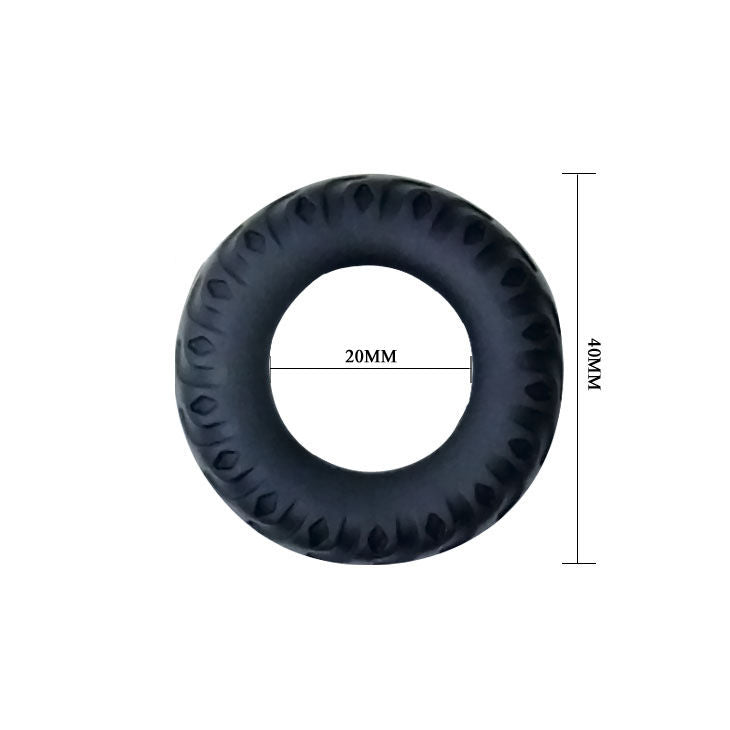 Baile - Anneau Cockring Flexible Titan - 2 cm