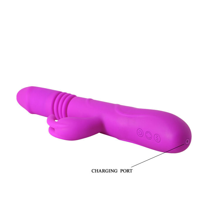 Vibromasseur Rabbit Ward Fusion Haut et Bas - Pretty Love