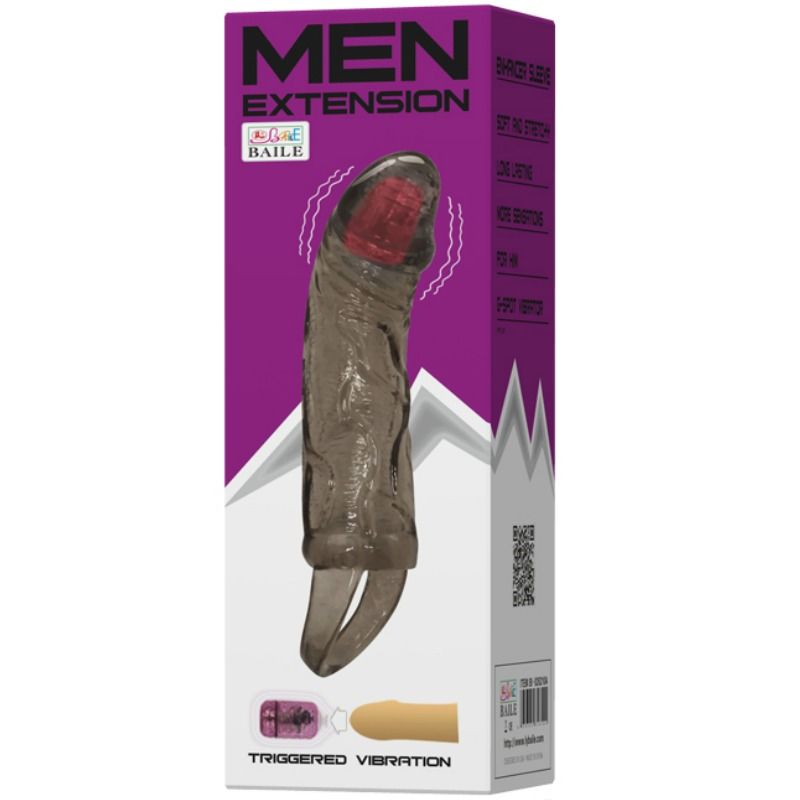 Baile - Gaine Pénis avec Anneau Testiculaire 13,5 cm - Couleur Chair