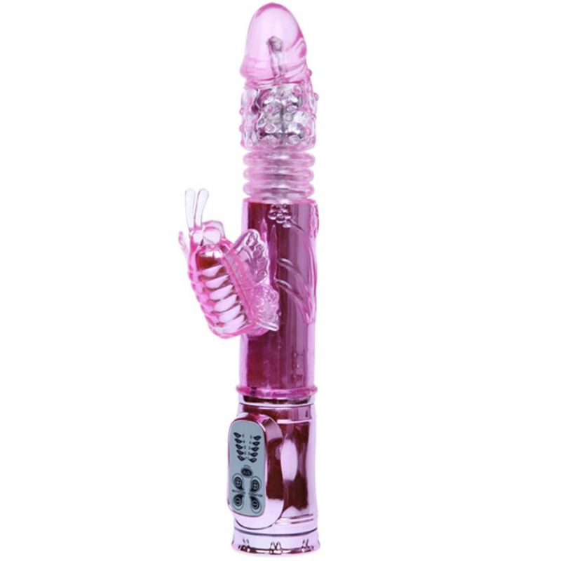 Baile - Sextoy Rechargeable Rabbit Point G en Silicone - Lilas