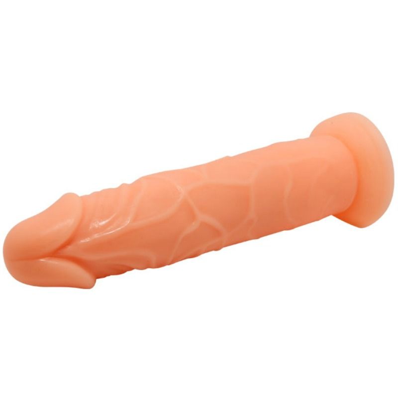 Baile - Gode Réaliste Veiné avec Ventouse - 19,8 cm