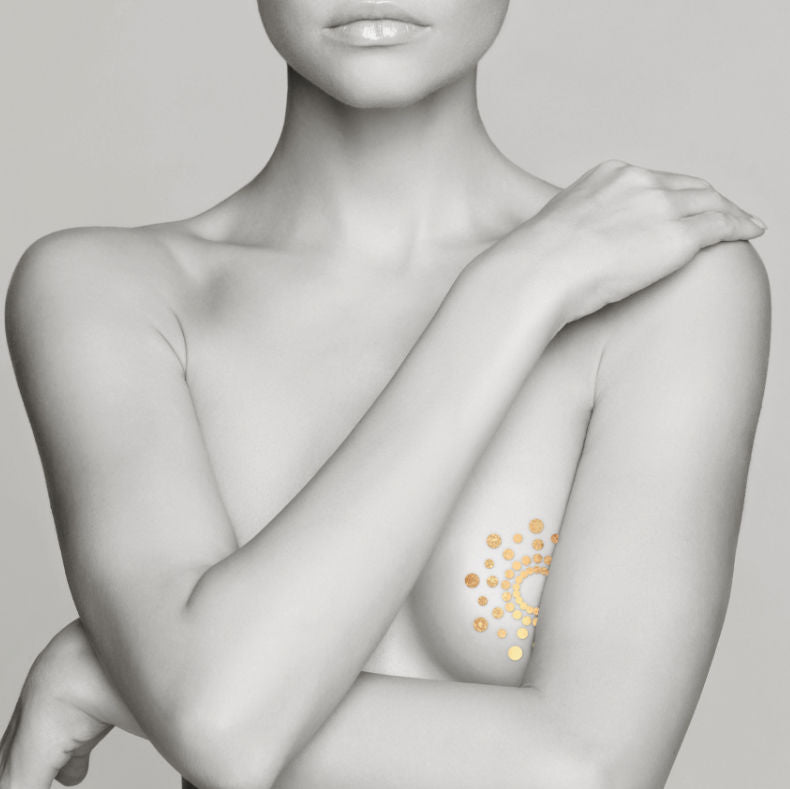 Bijoux Indiscrets - Tatouages Éphémères pour Seins Mimi x3