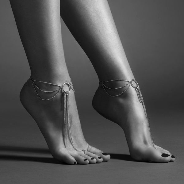 Bijoux Indiscrets - Bijoux pour pieds en chaines métalliques Magnifique - Or