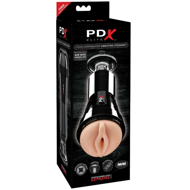 Masturbateur Vibrant PDX Elite Cock Compressor - Pipedream