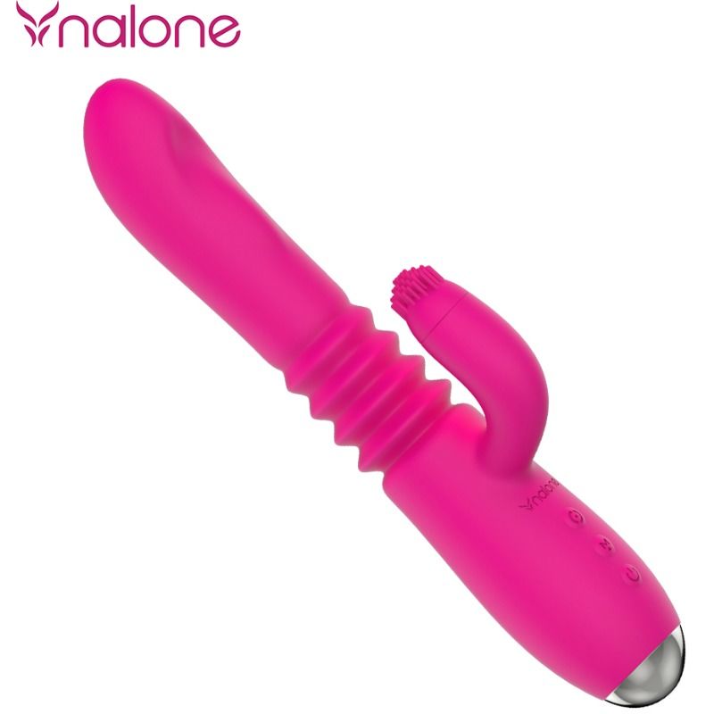 Vibromasseur lapin Idol Plus vibration rotation chauffant - Nalone - NALONE