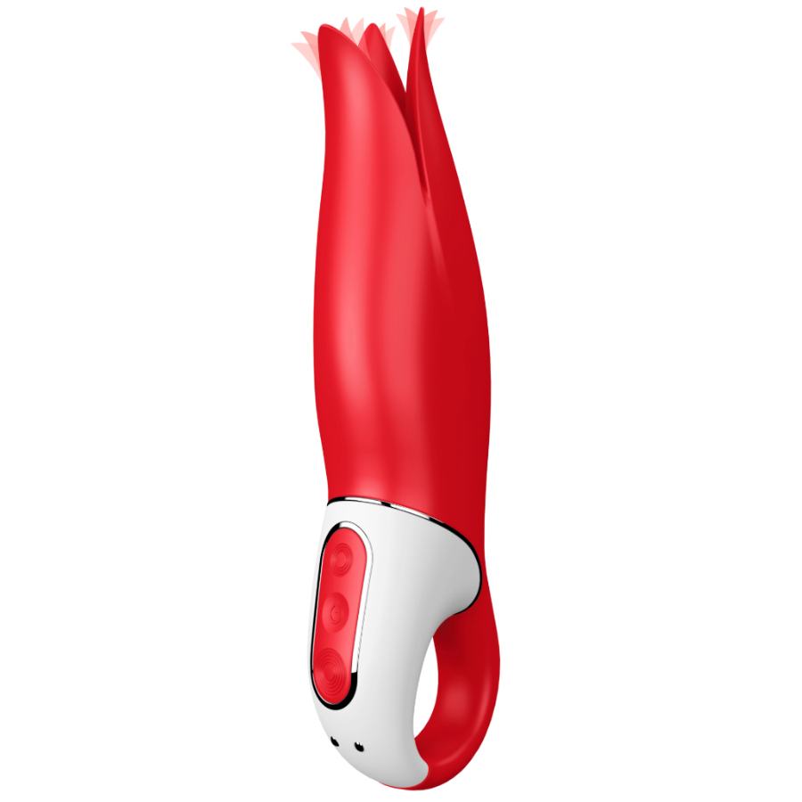 Stimulateur Externe Power Flower Rouge - Satisfyer