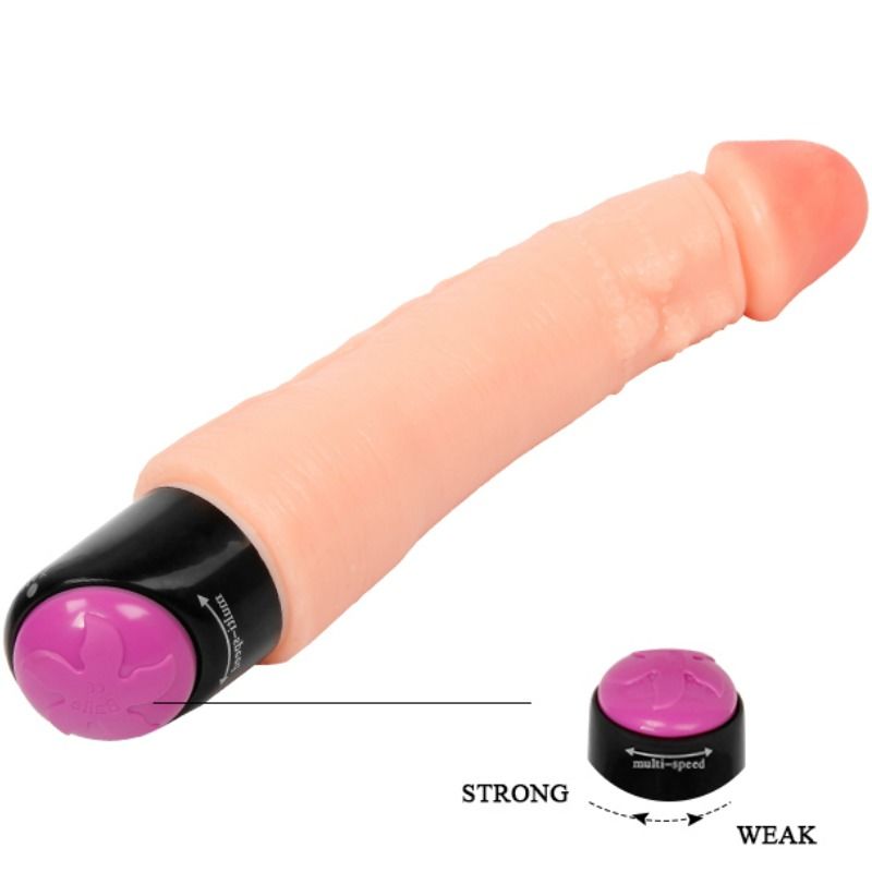 Baile - Vibromasseur Réaliste Vibrant 25 cm - Couleur Chair