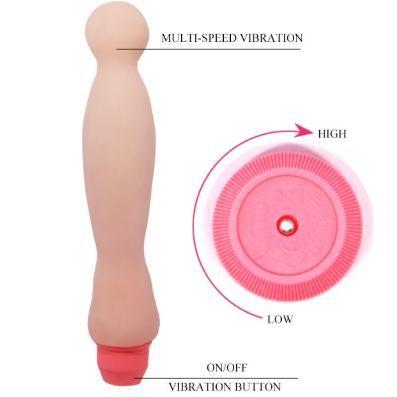 Baile - Vibromasseur Vibrant Flexible - 22 cm