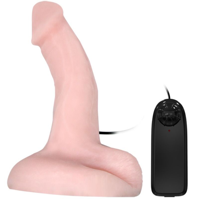 Baile - Gode Réaliste Vibrant Imitation Peau - 20 cm