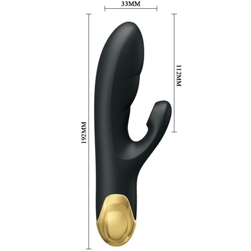 Stimulateur Smart Naughty Play Vibration et Aspiration - Pretty Love
