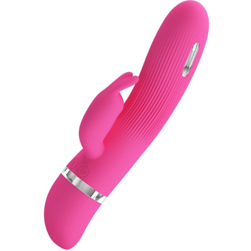 Vibromasseur Rabbit Flirtation Électrochoc - Pretty Love