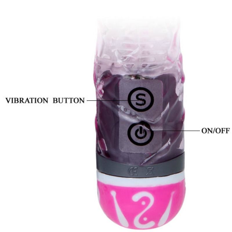 Baile - Vibromasseur Rabbit Multifonctions - Rose