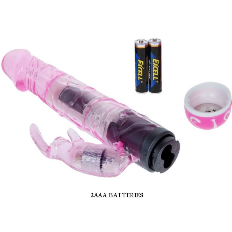 Baile - Vibromasseur Rabbit Multifonctions - Rose