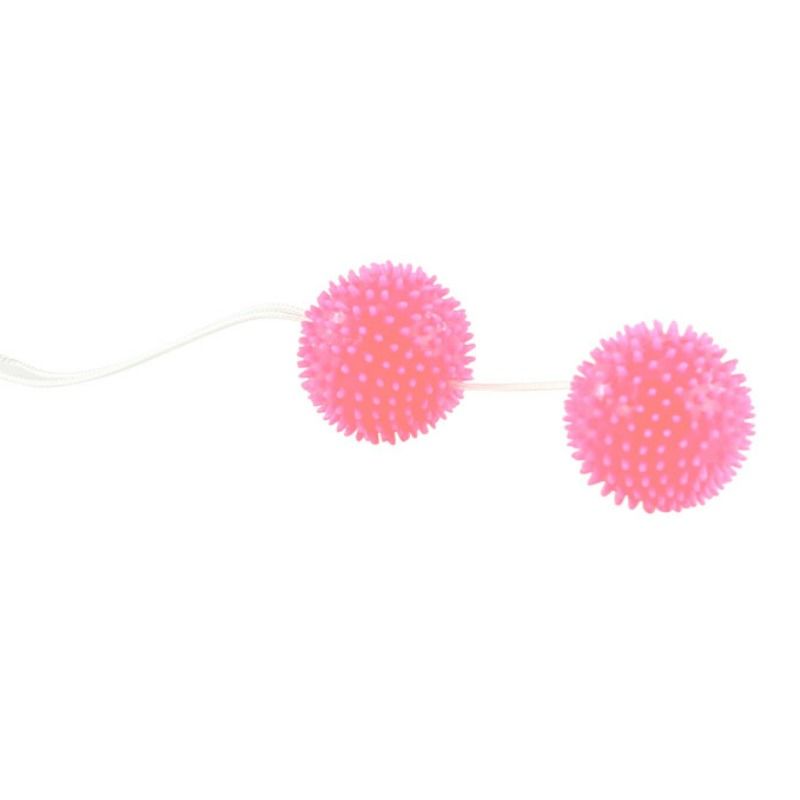 Baile - Boules Texturées pour Muscler Plancher Pelvien - Rose